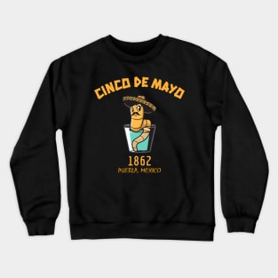 Cinco de Mayo celebration Puebla 1862 Crewneck Sweatshirt